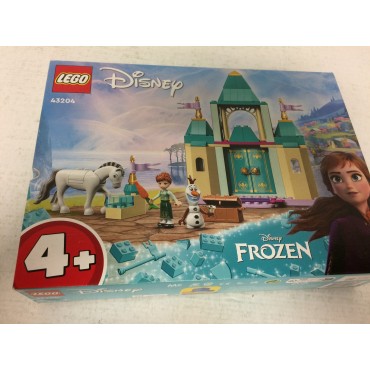 LEGO DISNEY PRINCESS FROZEN II 43204  scatola danneggiata DIVERTIMENTO AL CASTELLO DI ANNA ED OLAF