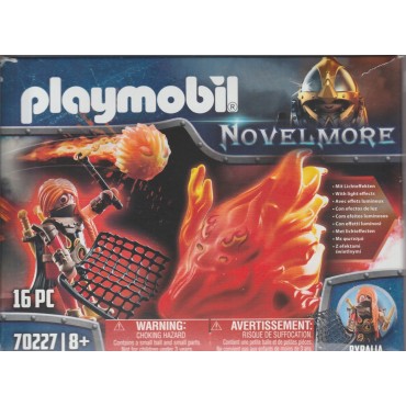 PLAYMOBIL NOVELMORE 70227 damaged box BURNHAM RAIDERS SPIRIT OF FIRE