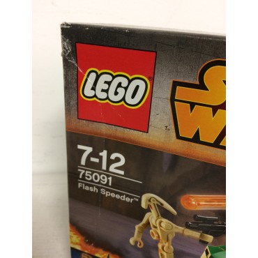 LEGO STAR WARS 75091 damaged box FLASH SPEEDER