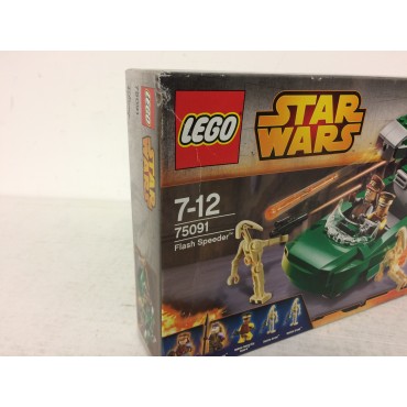 LEGO STAR WARS 75091 damaged box FLASH SPEEDER