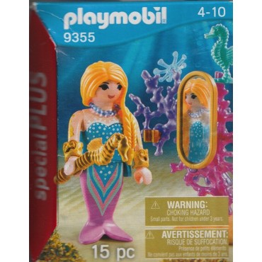 PLAYMOBIL SPECIAL PLUS FIGURE 9355 MERMAID WITH MIRROR SET