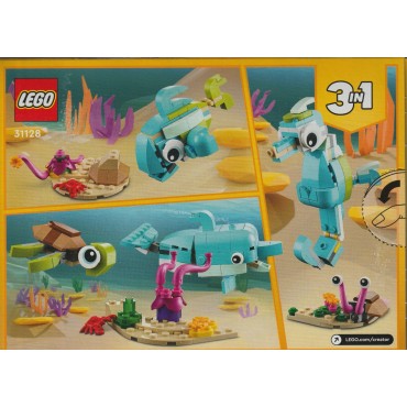 LEGO CREATOR 31128 DELFINO E TARTARUGA