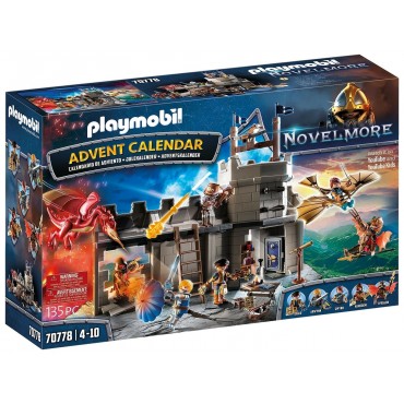 PLAYMOBIL NOVELMORE 70778 damaged box ADVENT CALENDAR DARIO'S WORKSHOP