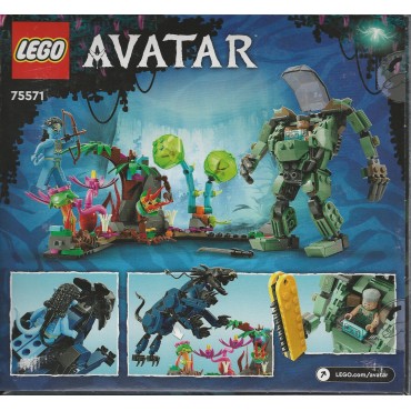 LEGO AVATAR 75571  NEYTIRI E THANATOR VS. QUARITCH CON TUTA AMP