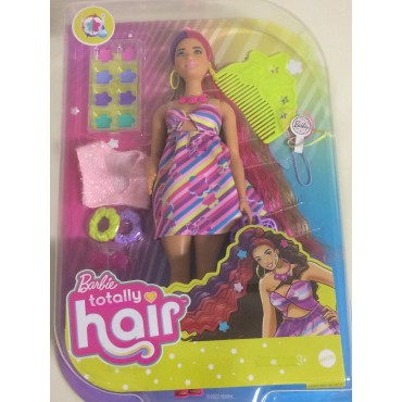 BARBIE HCM89 TOTALLY HAIR - CURVY BRUNETTE