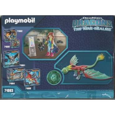 PLAYMOBIL DRAGONS THE NINE REALMS 71083 FEATHERS & ALEX