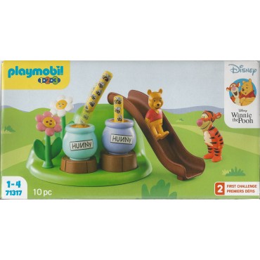 PLAYMOBIL 1.2.3    DISNEY WINNIE THE POO 71317  IL GIARDINO DELLE API DI WINNIE E TIGRO