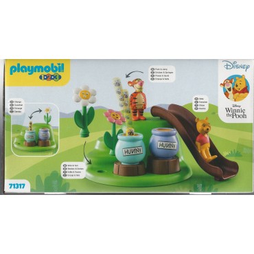 PLAYMOBIL 1.2.3    DISNEY WINNIE THE POO 71317  IL GIARDINO DELLE API DI WINNIE E TIGRO