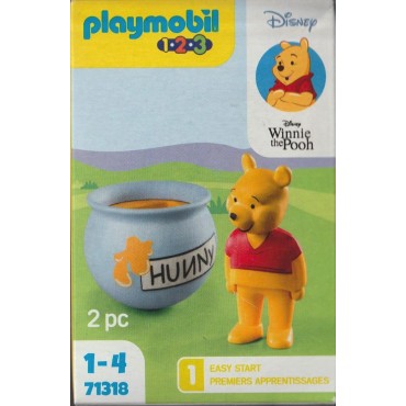 PLAYMOBIL 1.2.3 DISNEY 71318 WINNIE POO & HONEY POT