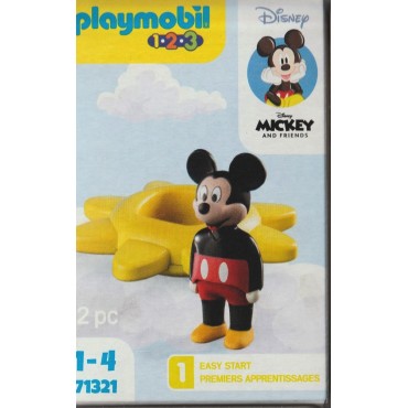 PLAYMOBIL 1.2.3 DISNEY 71321 MICKEY'S SPINNING SUN