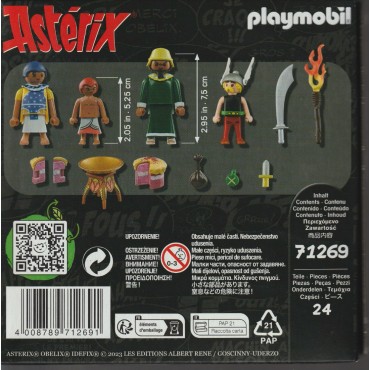 PLAYMOBIL ASTERIX 71269 AMONBOFIS AND THE POISONED CAKE