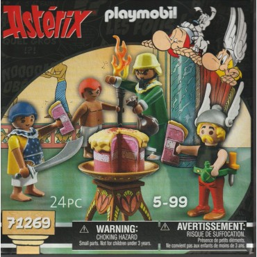 PLAYMOBIL ASTERIX 71269 AMONBOFIS AND THE POISONED CAKE