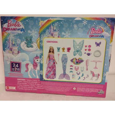 BARBIE DREAMTOPIA ADVENT CALENDAR 2021 Mattel HGM 66