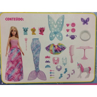 BARBIE DREAMTOPIA ADVENT CALENDAR 2021 Mattel HGM 66