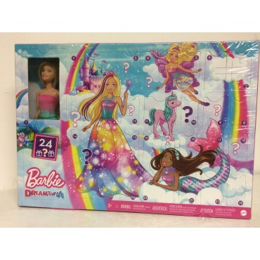 BARBIE DREAMTOPIA ADVENT CALENDAR 2019 Mattel GJB 72