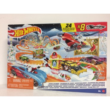 HOT WHEELS ADVENT CALENDAR 2021 New Mattel HCV 15