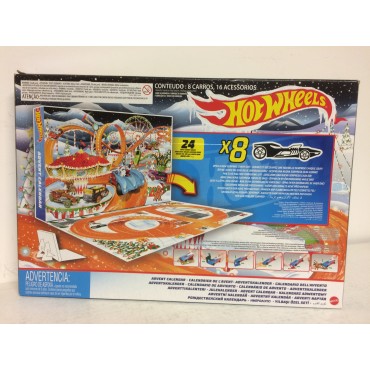 HOT WHEELS ADVENT CALENDAR 2021 New Mattel HCV 15