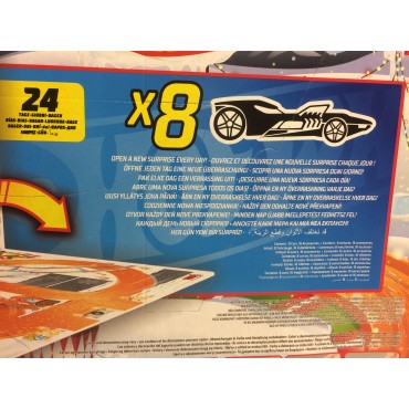 HOT WHEELS ADVENT CALENDAR 2021 New Mattel HCV 15