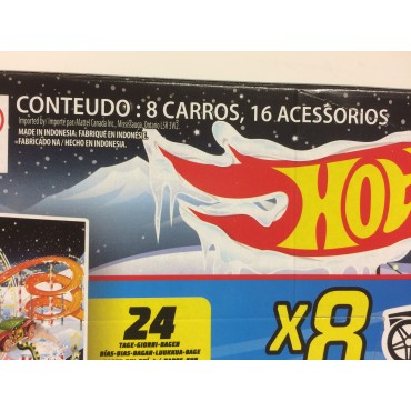 HOT WHEELS ADVENT CALENDAR 2021 New Mattel HCV 15