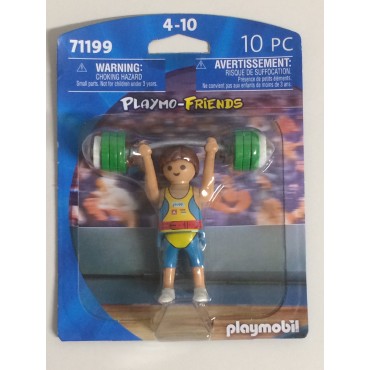 PLAYMOBIL PLAYMO-FRIENDS FIGURE 71199 BODY BUILDER