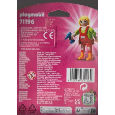 PLAYMOBIL PLAYMO-FRIENDS FIGURE 71196 ADDETTA ALLA MANUTENZIONE