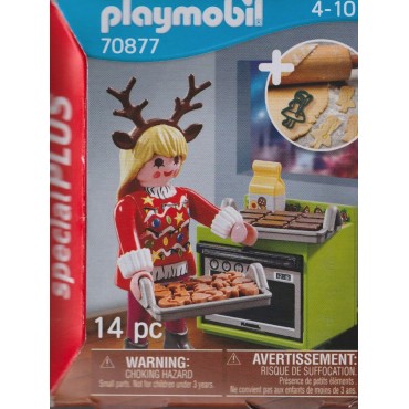 PLAYMOBIL SPECIAL PLUS FIGURE 70877 CHRISTMAS BAKER