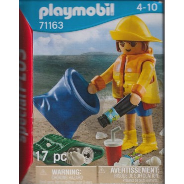 PLAYMOBIL SPECIAL PLUS FIGURE 71163 GIOVANE ECOLOGISTA