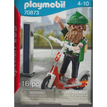 PLAYMOBIL SPECIAL PLUS FIGURE 70873 HIPSTER CON MONOPATTINO