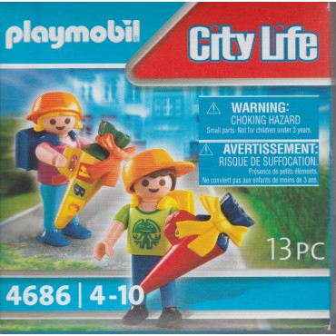 PLAYMOBIL CITY LIFE 4686 CHILDREN'S FIRST DAY AT SCHOOL