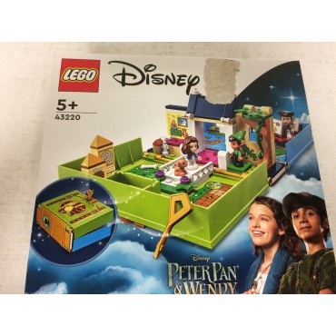 LEGO DISNEY PRINCESS 43220  damaged box PETER PAN & WENDY'S STORYBOOK ADVENTURE