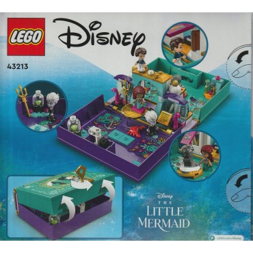 LEGO DISNEY PRINCESS 43213  THE LITTLE MERMAID STORY BOOK