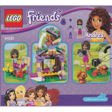 LEGO FRIENDS 41031 IL RIFUGIO DI MONTAGNA DI ANDREA