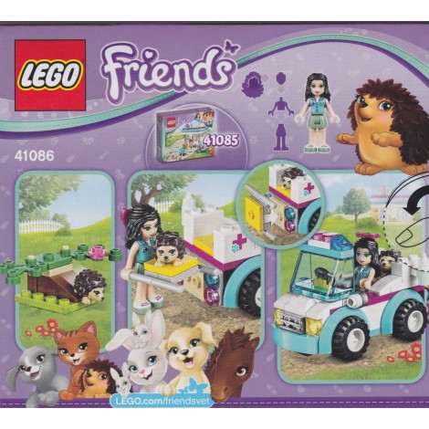 LEGO FRIENDS 41086 L'AMBULANZA DEGLI ANIMALI