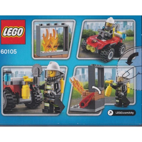 LEGO CITY 60105 ATV DEI POMPIERI