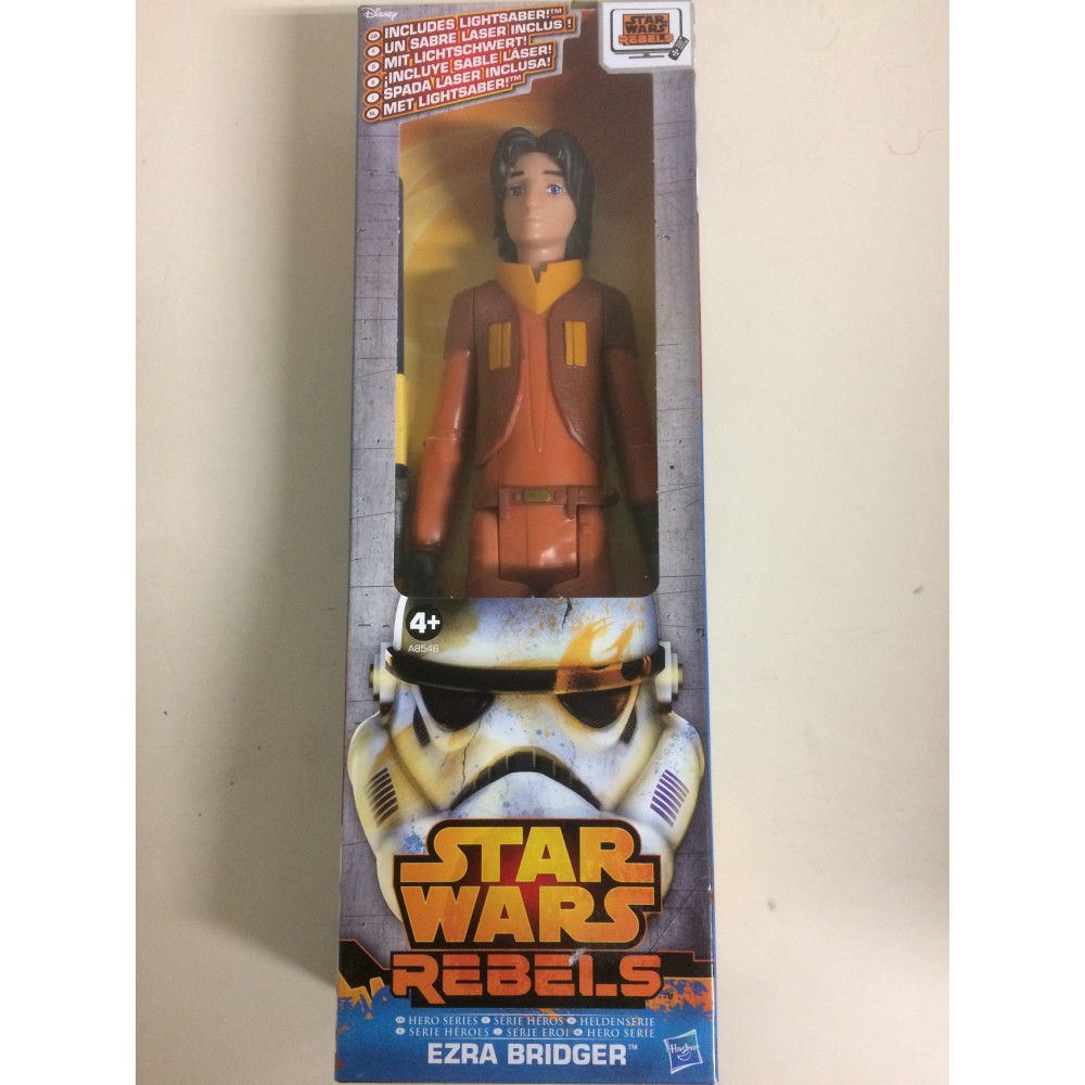 Details about   Star Wars Action Figure 2014 10" Rebel Ezra Hasbro 