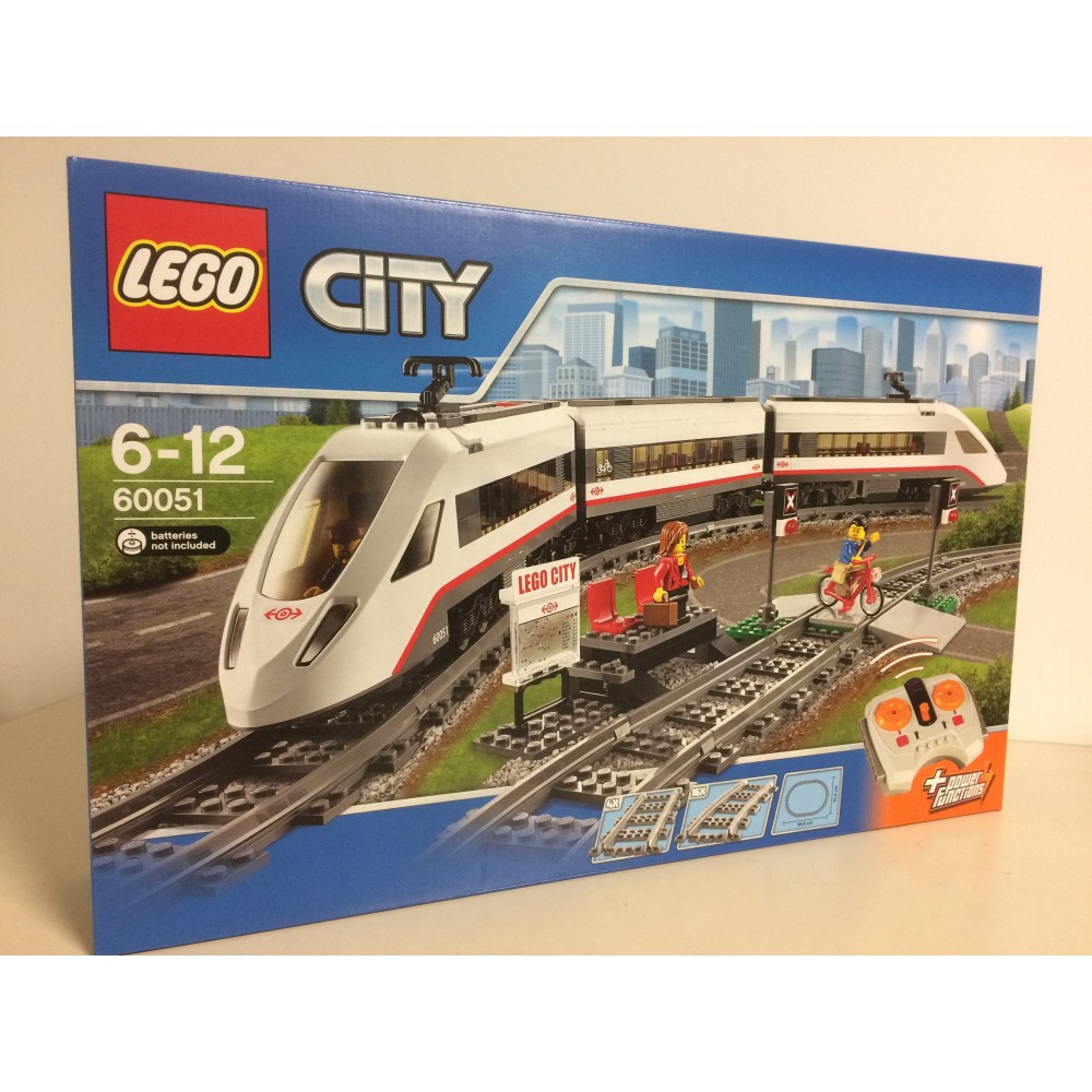 New Lego City High-speed Passenger Train 60051 