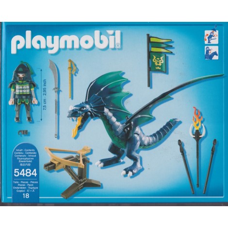 PLAYMOBIL DRAGONS 5458 DRAGONE CORAZZATO