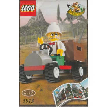 LEGO ADVENTURERS 5913 DR. LIGHTNING'S CAR