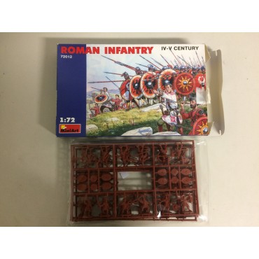 soldatini in plastica scala 1 : 72 MINIART 72012 ROMAN INFANTRY IV - V CENTURY  nuovo con scatola aperta