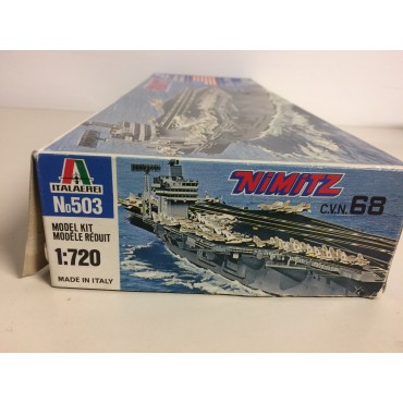 ITALERI N° 503 C.V.N. 68 NIMITZ NUCLEAR POWERED AIRCRAFT CARRIER 