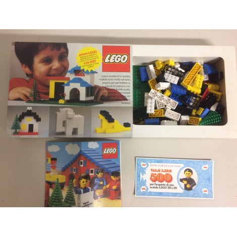 LEGO STARTER SET  1 released in 1977 forItalian market only New in opened box