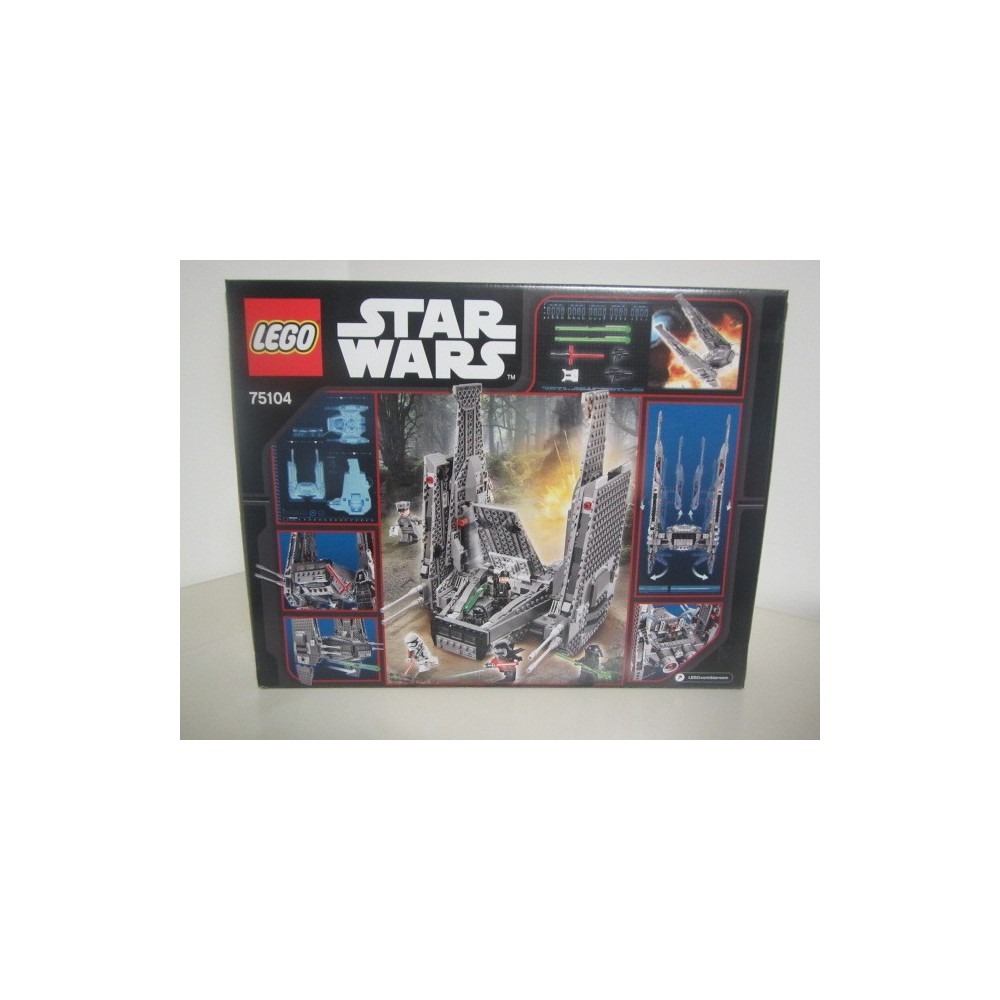 LEGO STAR WARS 75104 KYLO'S REN COMMAND SHUTTLE
