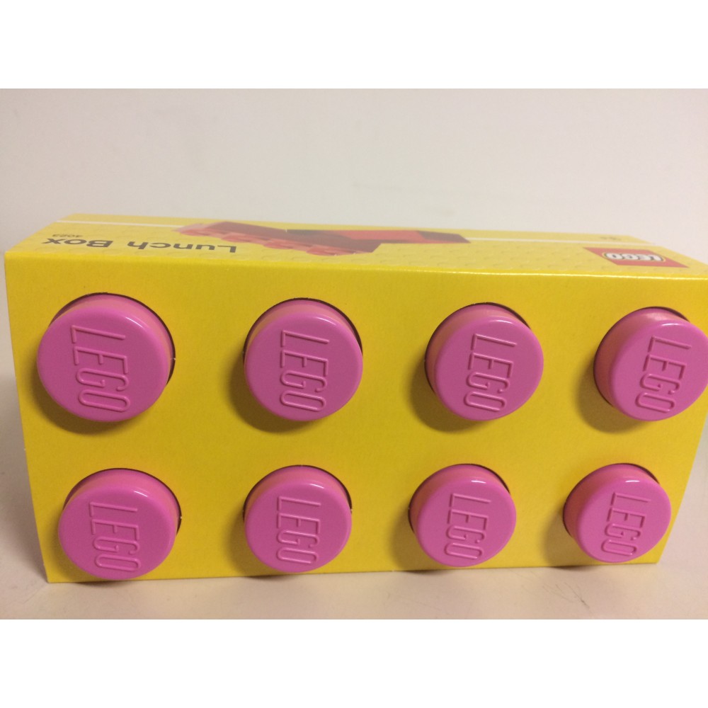 Lego Lunch Box - Pink