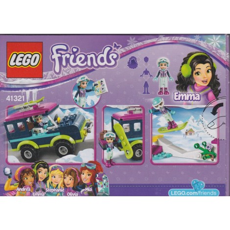 LEGO FRIENDS 41321 IL FUORISTRADA DEL VILLAGGIO INVERNALE