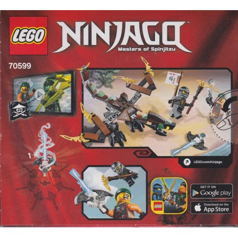 LEGO NINJAGO 70599 IL DRAGONE DI COLE