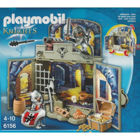  Playmobil Wolf Knights' Castle Playset Building Kit