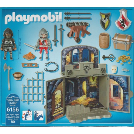  Playmobil Wolf Knights' Castle Playset Building Kit