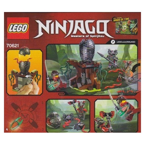 LEGO NINJAGO 70621 L'ATTACCO DI VERMILLION