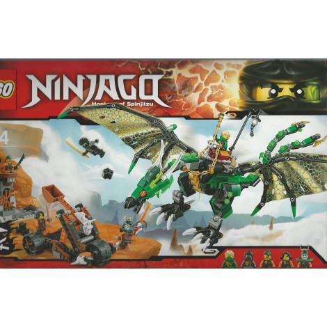 LEGO NINJAGO 70593 DRAGONE NRG VERDE