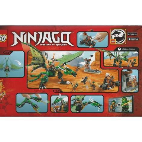 LEGO NINJAGO 70593 DRAGONE NRG VERDE